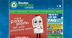 Desktop Screenshot of decaturrecycles.com